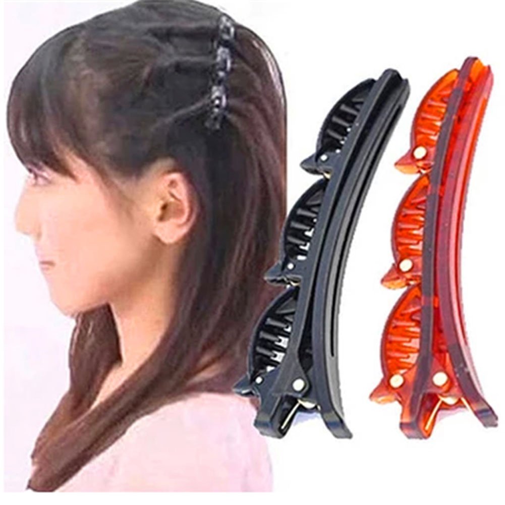 ELIGATOR CLIP BLACK or Brown - Alligator Clips black htfrbks5e-1