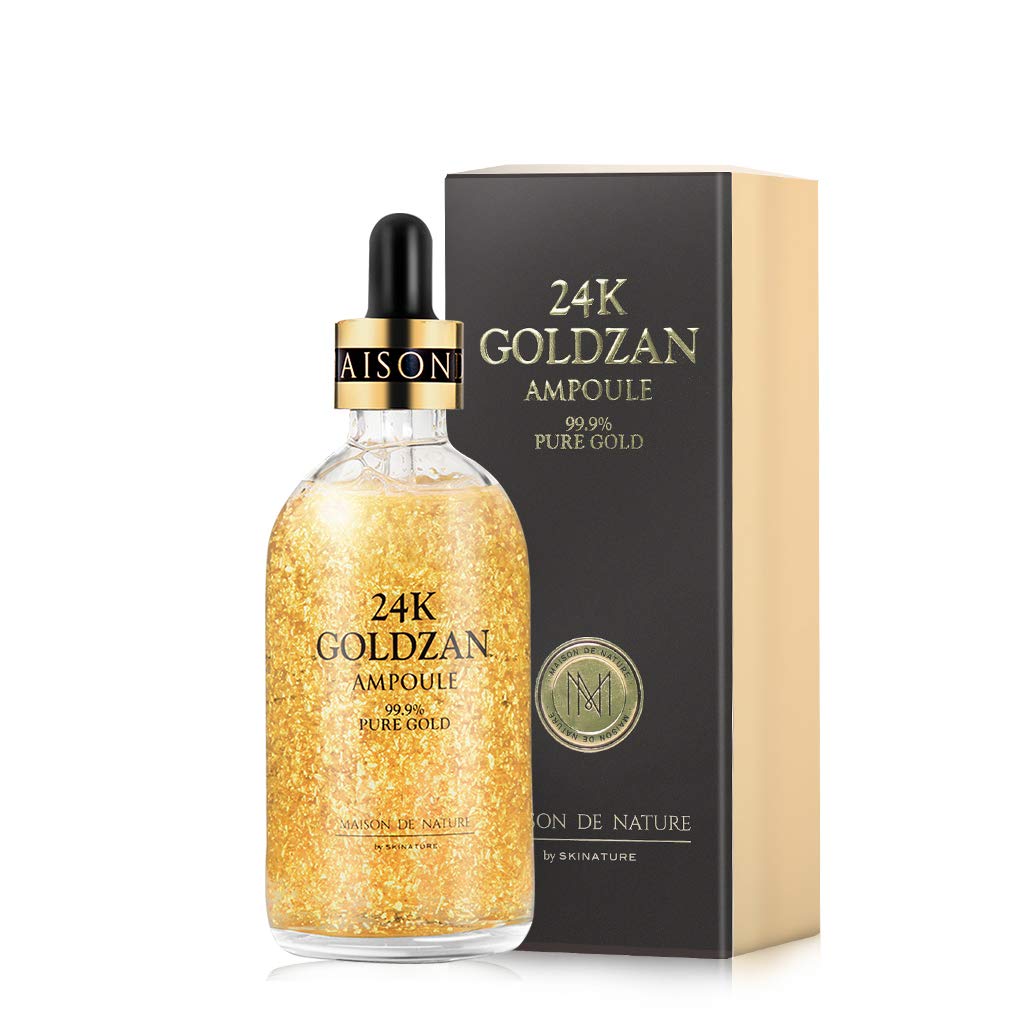24k GOLDZAN AMPOULE 99.9% Pure Gold Serum - Maison de Nature - By Skin
