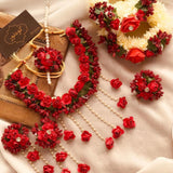 Maiyo Mehndi Flower Jewellery For Bridal And Friend's Bridal Wear Wedding & Any Funcation  jtfrmia1h-i