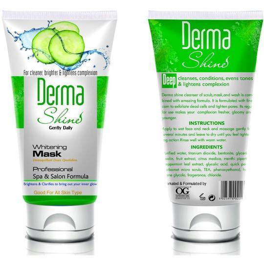 Derma Shine Skin Hydrating Facial Mask Cucumber For All Skin Type 200gm dfmwez6a-4