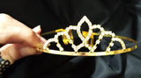Golden  Color Silver Crystal Crowns Bride tiara Fashion Queen For Wedding Crown Headpiece Wedding Hair Jewelry Accessories cnfrgdc6d-1