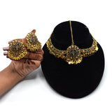 Afghan Matha Patti Afghani Mathapati Fashion Jewelry Multicolor Random Design With earring