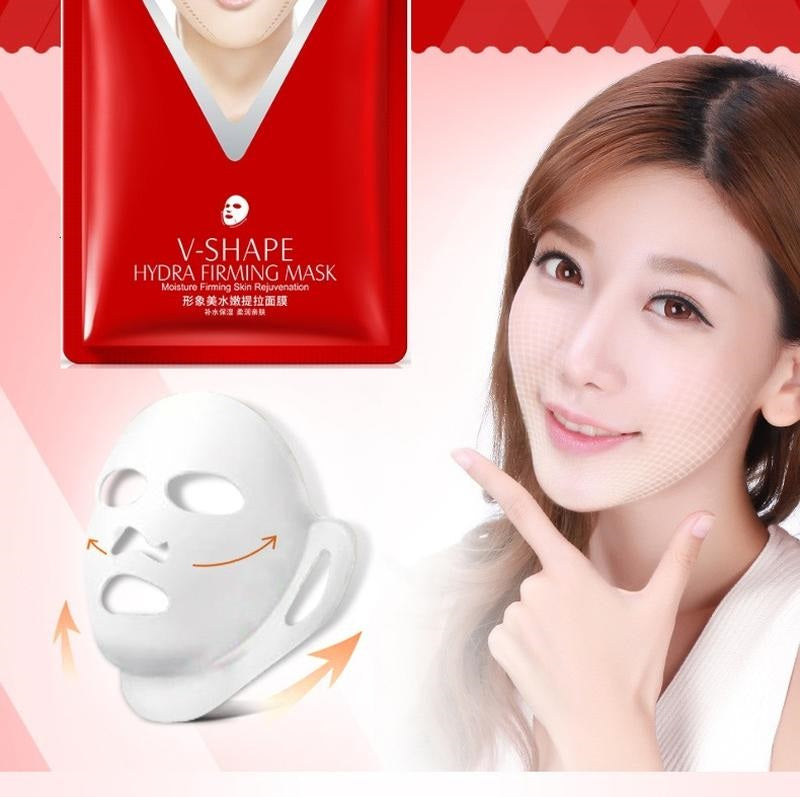 V Shape Lifting Facial Mask Face Slim Chin Check Neck Lift Peel-off Mask V Shaper Facial Slimming Bandage Mask Skin Care tools  mkfrweu1d-4