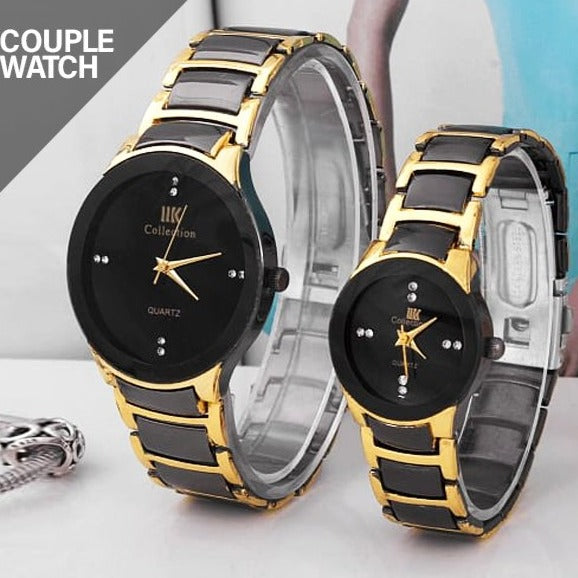 2021 Brand Luxury Hot Sale Automatic Couples Watch Steel Material Black Gold Watchband Leisure Man Mechanical Watches whfrbkf1e-2