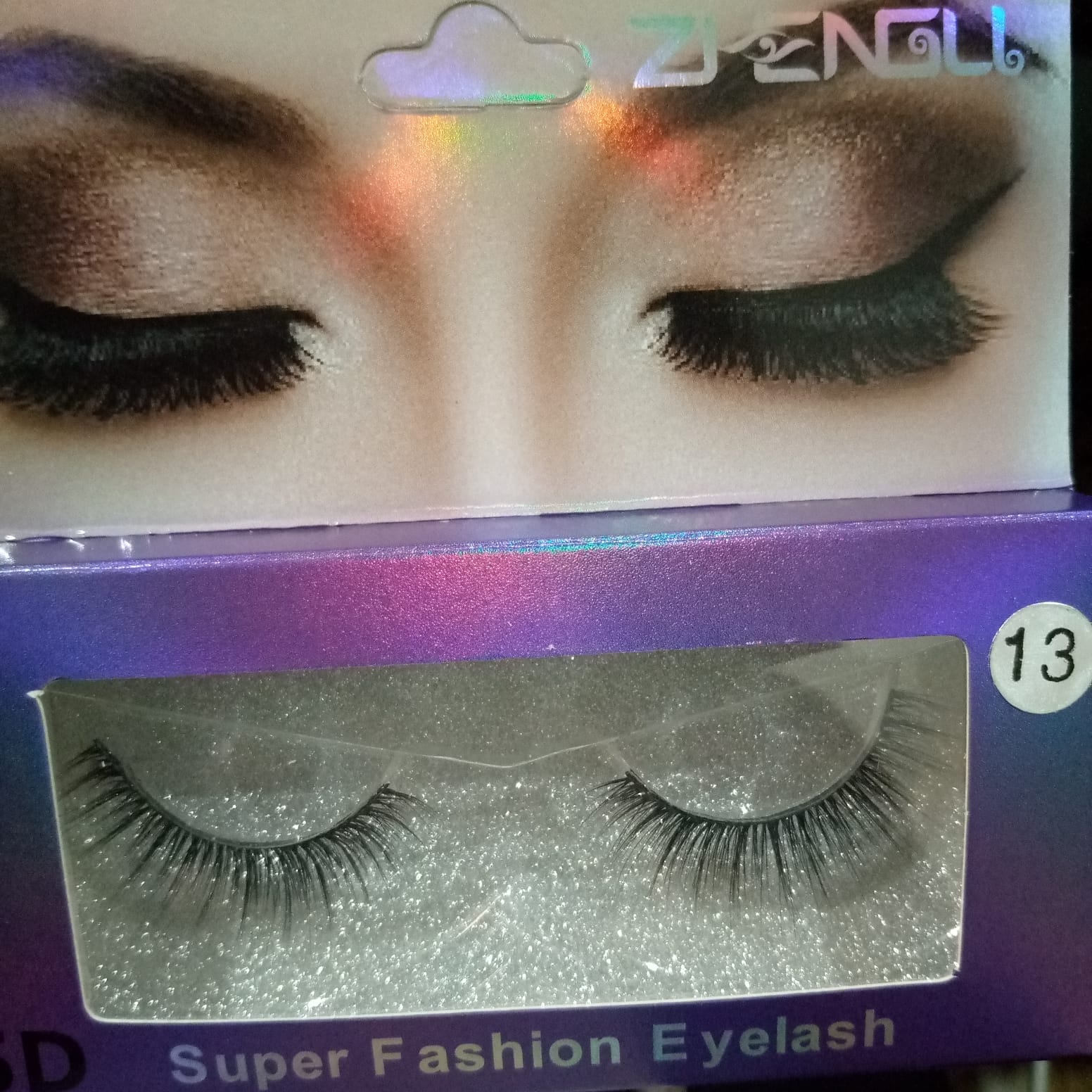 Women Eyelashes Party Black super fashion 3d (1 pair) esfrbks4b-1