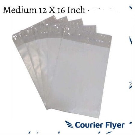 Courier Flyer Bags Without Pocket - 10 Pieces Flyers Packet Without Pocket