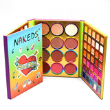 NAKED Eyeshade Kit - Romantic Color All In One Fashion Palette – Makeup Kit nekmiz3d-i