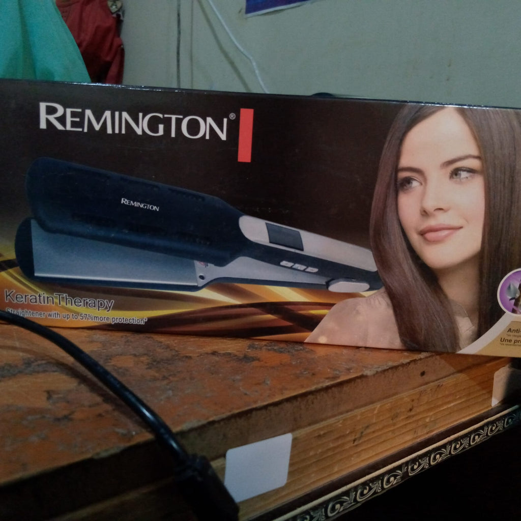 Remington Keratin Therapy Hair Straightener Model S 99919 rktsbkz4b-3