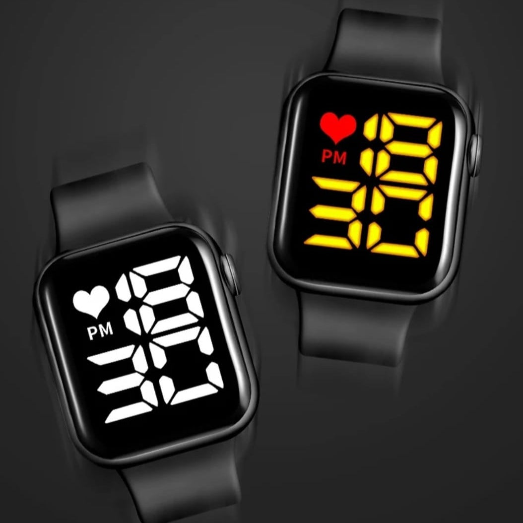 Y1 waterproof Led Smart watch square Led Watch for unisex boys and girls smart band led band band New stylish watch led square smart watch smart band digital watch digital smart watch led watch 2021 for unisex  wwwbkz2d-l
