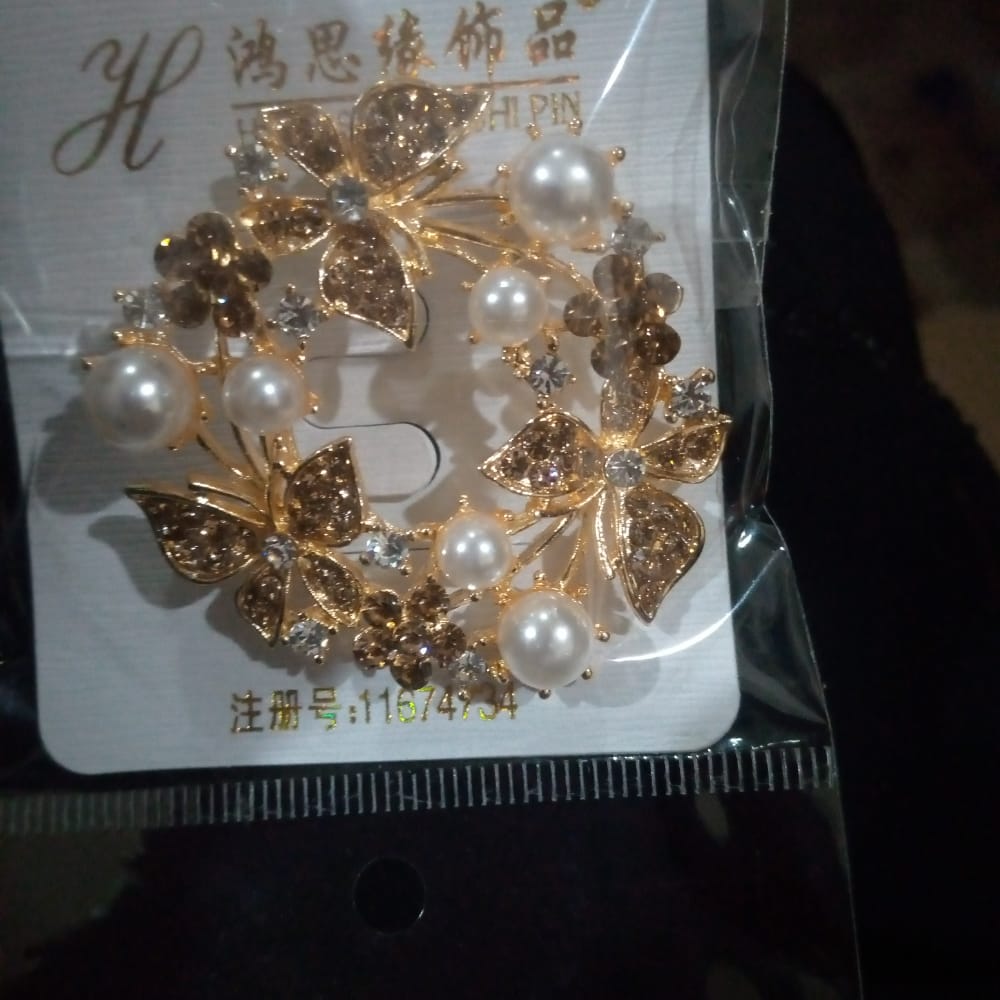 Stylish Brooches Pearl Flower Brooches For Women Elegant Fashion Pin Crystal Brooch Wedding Jewelry High Quality bcfrpdd5x-4