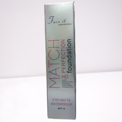 Face It Foundation| Face it Natural Story Match Perfection HD foundation  mpfskz1d-l