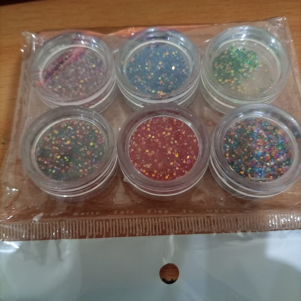 1 Box Hollow Studs Nail Art Rhinestone Multti Clear Flat Bottom Mixed Shape DIY Nail Art 3D Decoration In Wheel ntfrmir2d-1