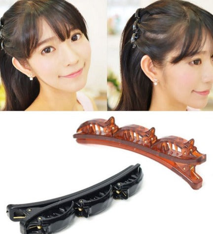 ELIGATOR CLIP BLACK or Brown - Alligator Clips black htfrbks5e-1