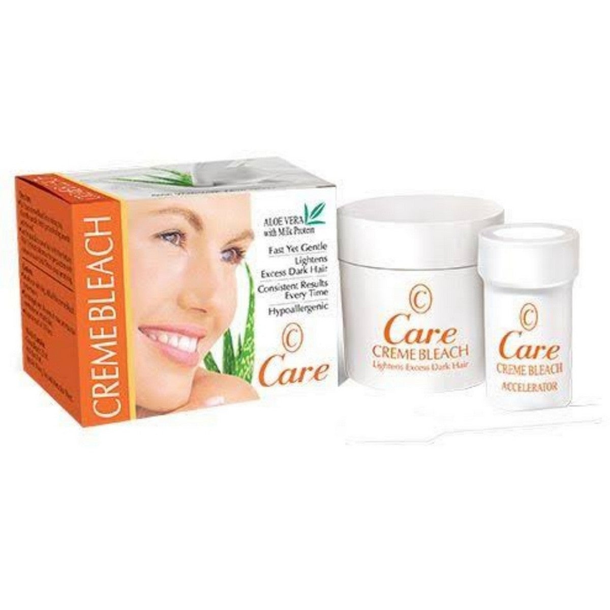 Care Cream Bleach Aloe Vera With Milk Proteins 17ml  ccbwez4l-i