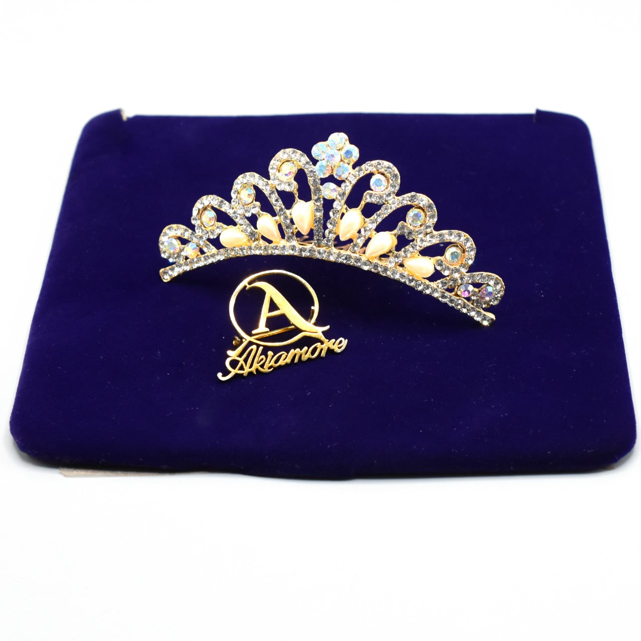Wedding Hair Accessoriedding Hair Tiara Crystal Bridal Tiara Crown Silver Color Diadem Veil Tiaras Wes Headpieces Head Jewelry