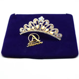 Wedding Hair Accessoriedding Hair Tiara Crystal Bridal Tiara Crown Silver Color Diadem Veil Tiaras Wes Headpieces Head Jewelry