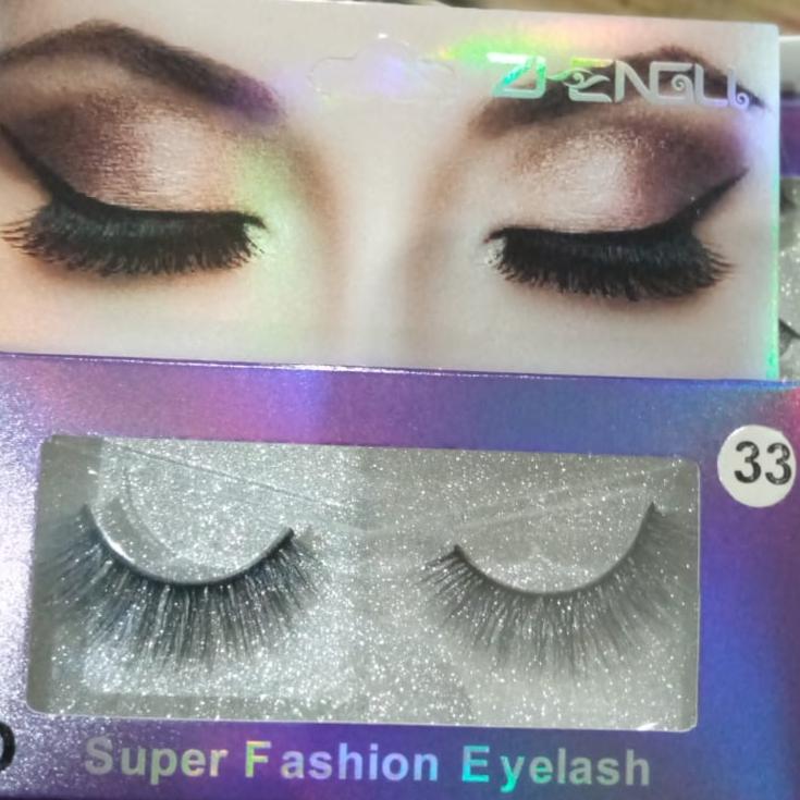 Women Eyelashes Party Black super fashion 3d (1 pair) esfrbks4b-1