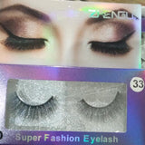 Women Eyelashes Party Black super fashion 3d (1 pair) esfrbks4b-1