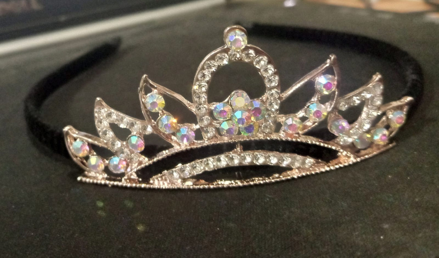 Crown for Babies & Girls Silver Exotic Headband 01Pc (3 Years to 15 )