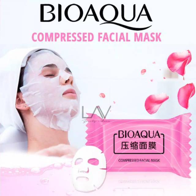 BIOAQUA ompressed Facial Tablet Face Sheet Mask   bcfmpkz4e-1