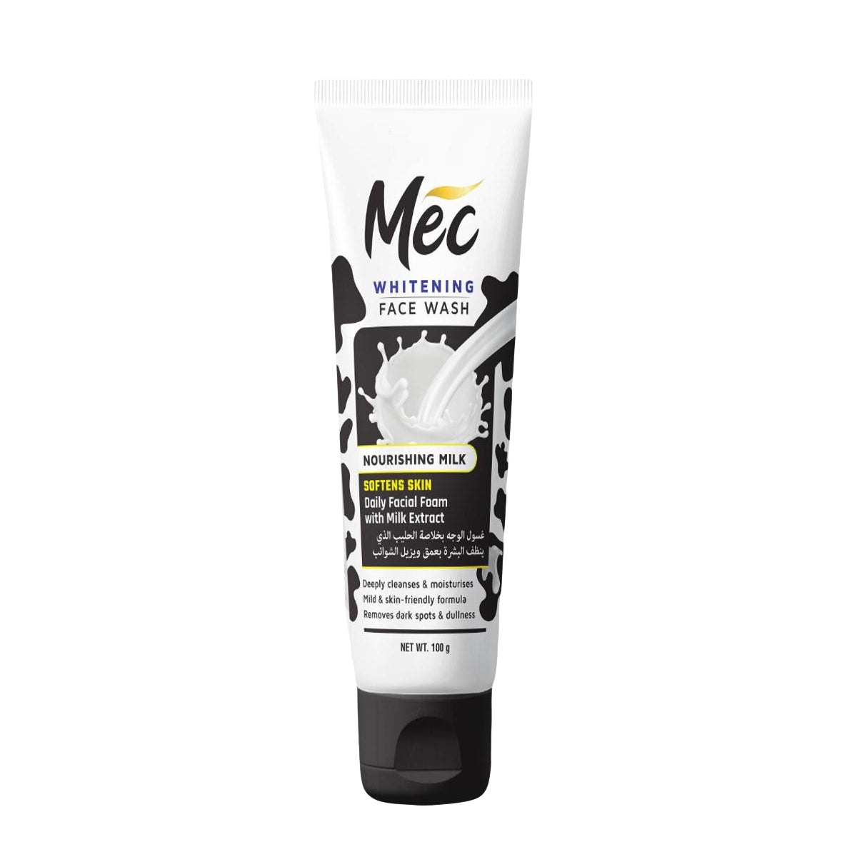 Mec Whitening Face Wash - Daily Facial Foam 100g  mwfwwez4i-b