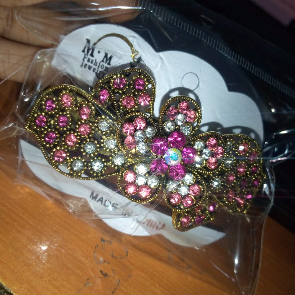 Multi Hair Barrettes for Women Elegant Hair Clips Vintage Crystal Stone Hairpins Flower Hairgrips Party Wedding Headwear hpfraec6b-1