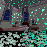 100 glowing STARS