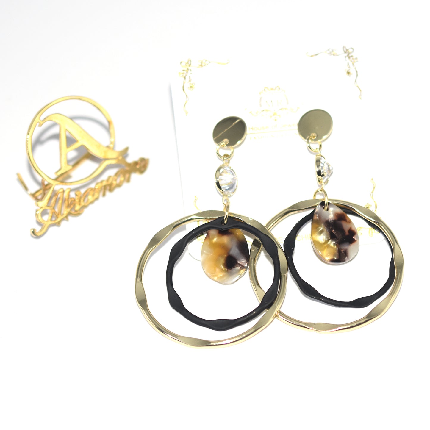 Vintage Fashion Golden  Metal Earrings For Women Trendy Creative Design Big Geometric Hanging Drop Earring Female Jewelry egfrbkb9j-5