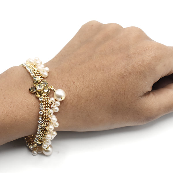 Fashion Anklet Bracelet Imitation Pearl Multilayer Chain Ankle Braclet For Women Foot Chain btfrcda4d-9