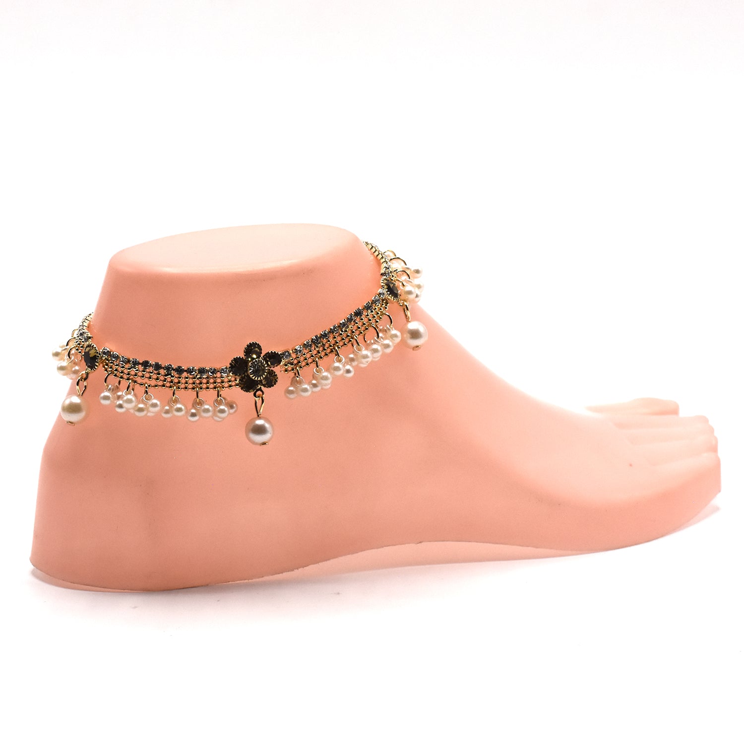 Fashion Anklet Bracelet Imitation Pearl Multilayer Chain Ankle Braclet For Women Foot Chain btfrcda4d-9