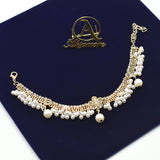 Fashion Anklet Bracelet Imitation Pearl Multilayer Chain Ankle Braclet For Women Foot Chain btfrcda4d-9