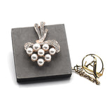 Stylish Brooches Pearl Flower Brooches For Women Elegant Fashion Pin Crystal Brooch Wedding Jewelry High Quality bcfrpdd5x-4