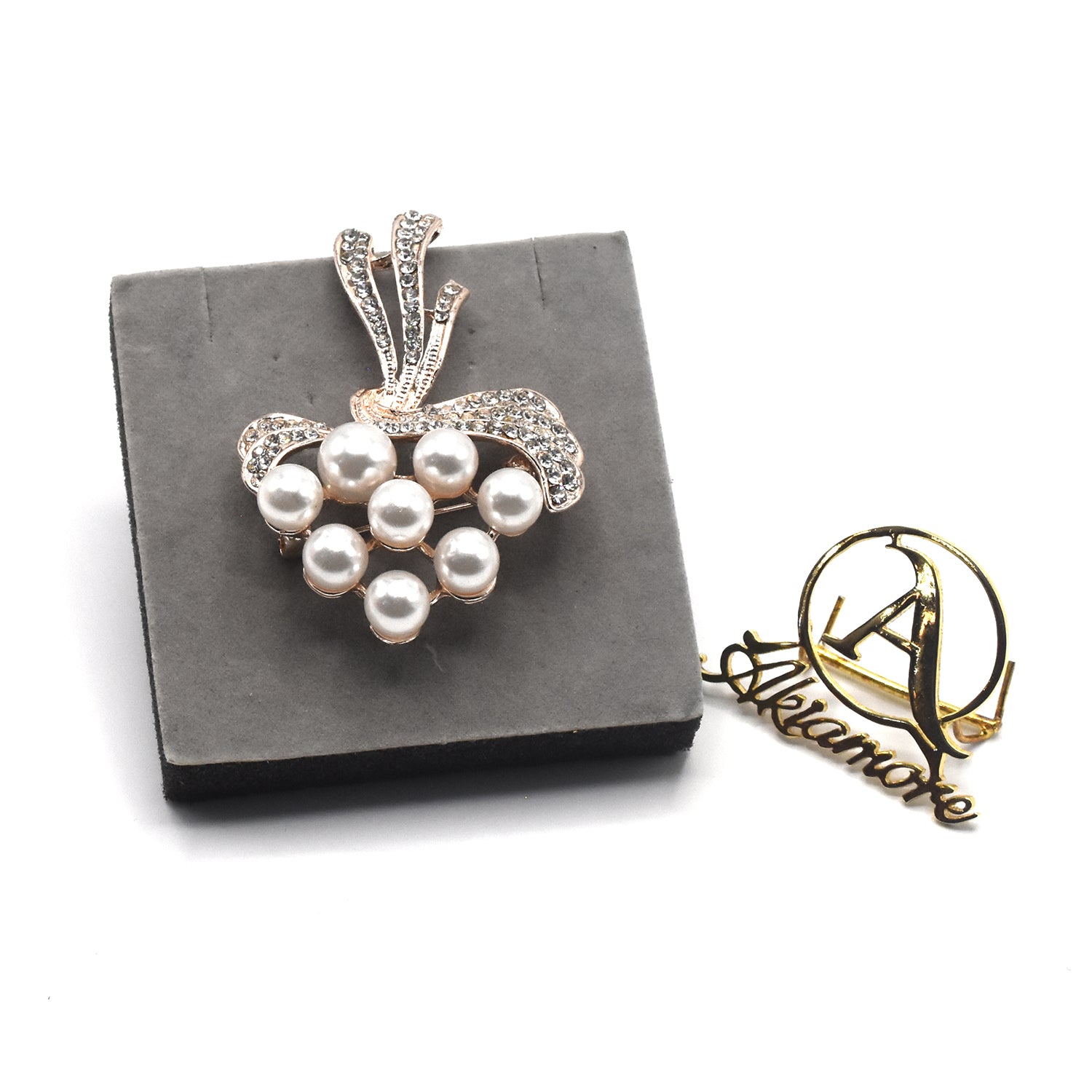 Stylish Brooches Pearl Flower Brooches For Women Elegant Fashion Pin Crystal Brooch Wedding Jewelry High Quality bcfrpdd5x-4