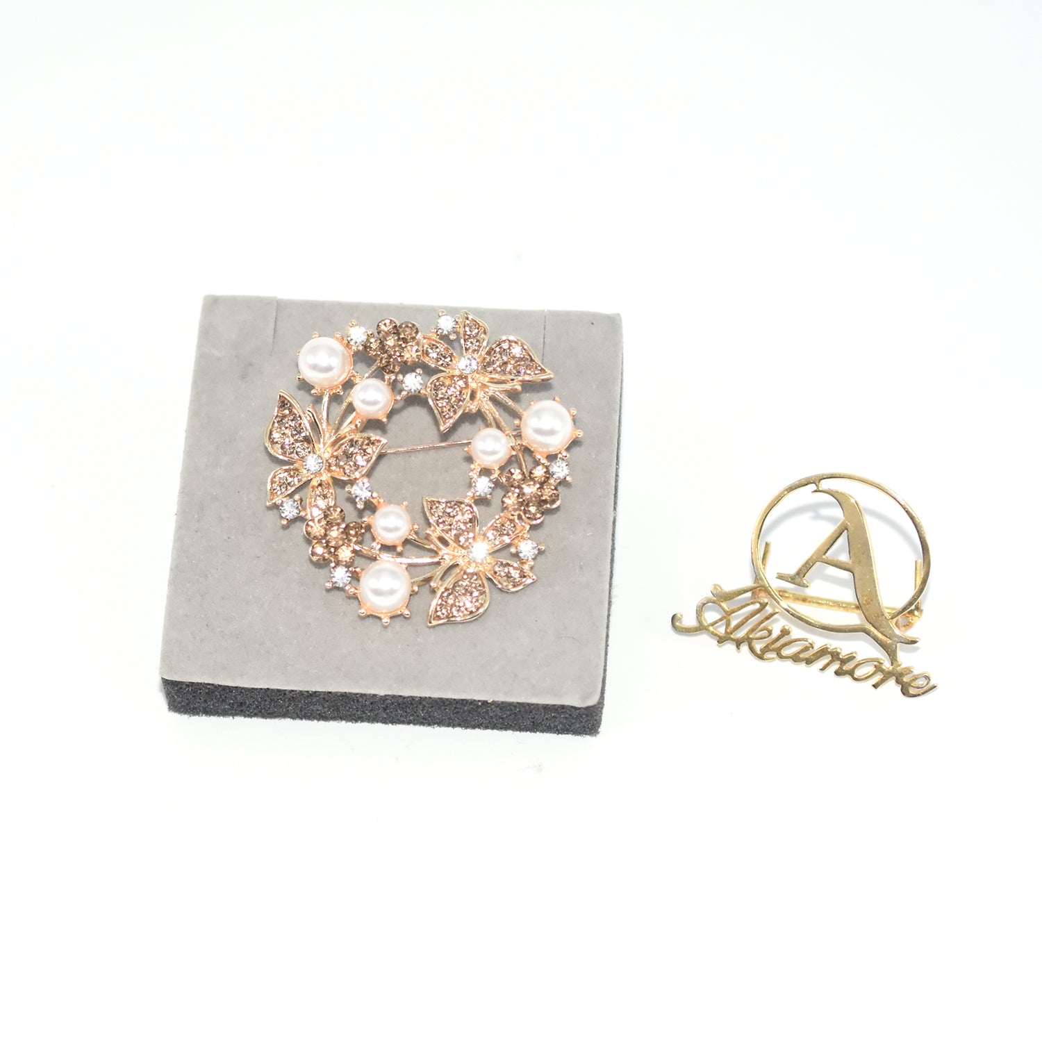 Stylish Brooches Pearl Flower Brooches For Women Elegant Fashion Pin Crystal Brooch Wedding Jewelry High Quality bcfrpdd5x-4