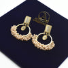 Stone Drop Earrings for Women Geometric Earrings Party