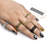 pack of 5 beautiful rings for girls fgsmf1w-1