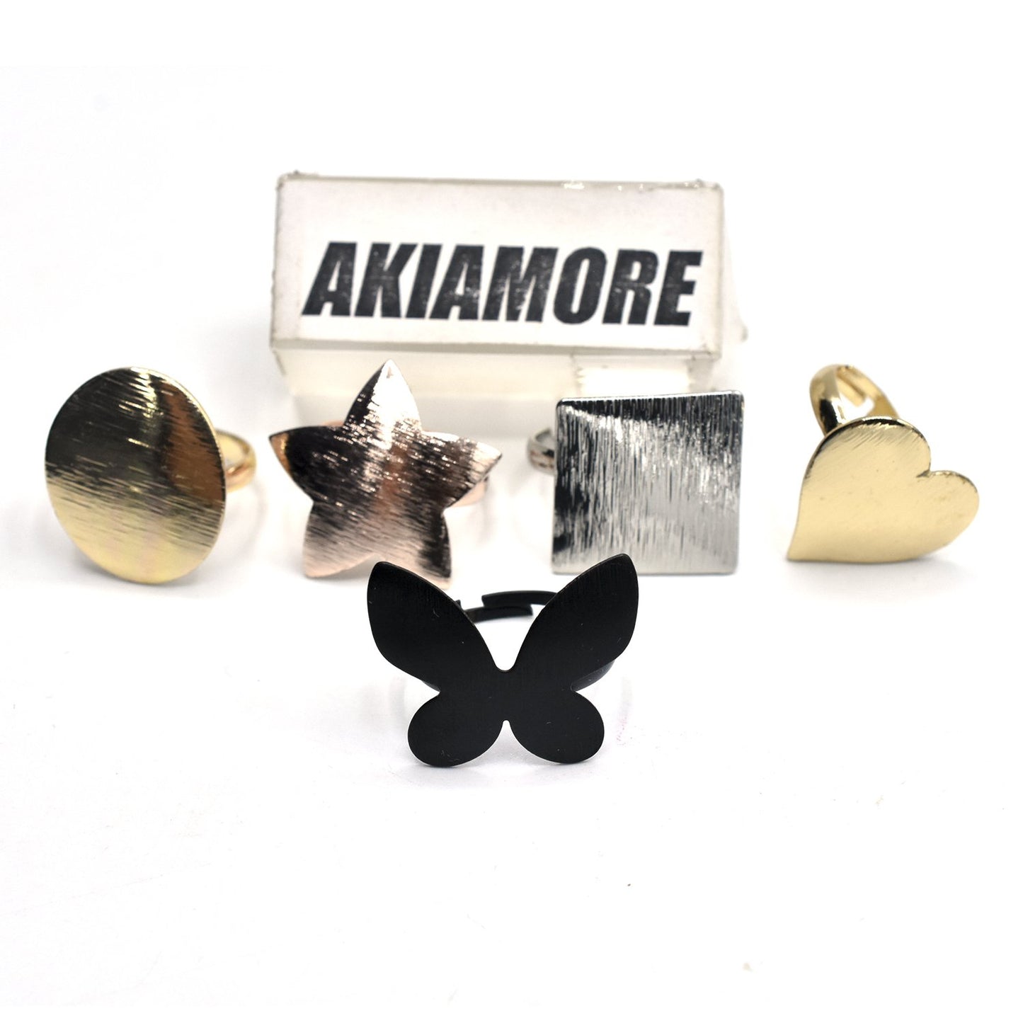 pack of 5 star heart butterfly rings fgfrmif1t-3