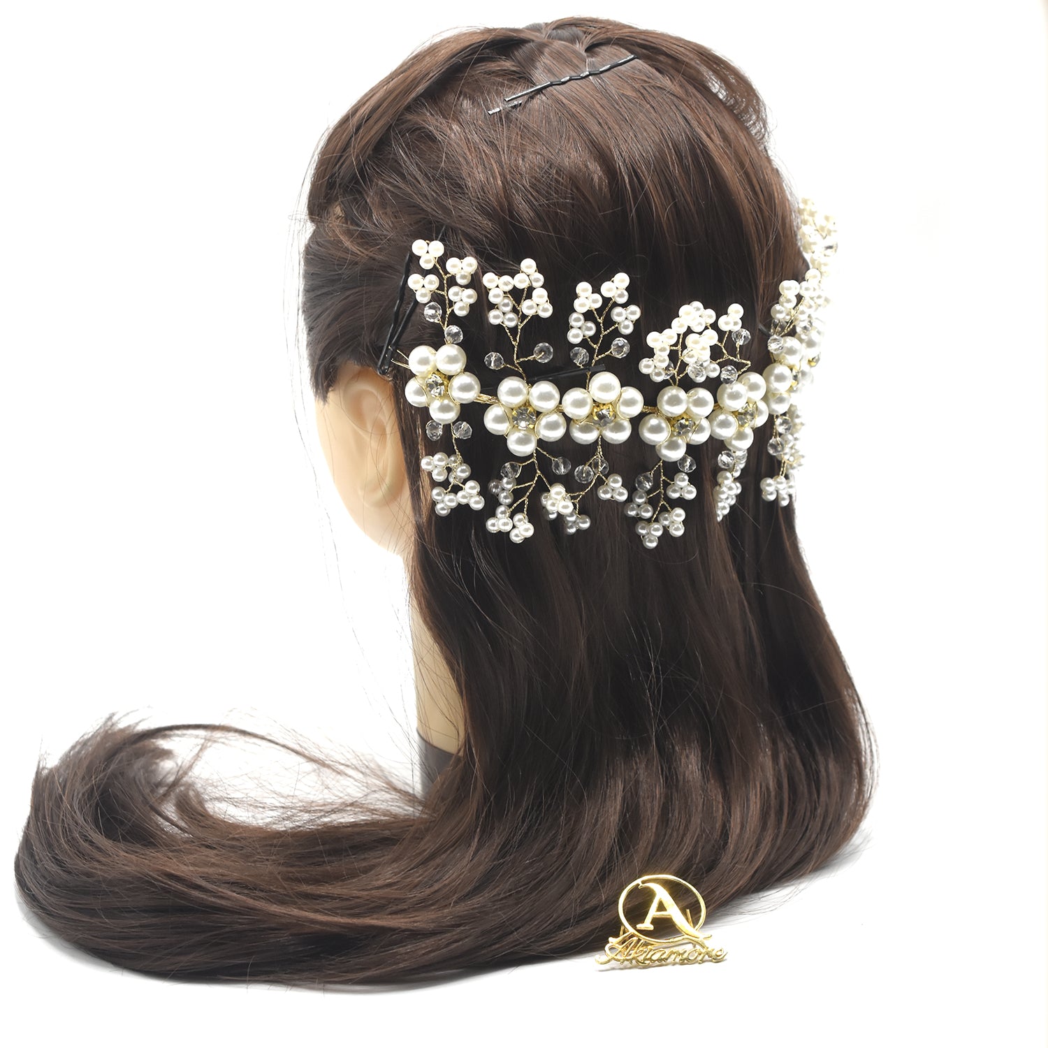 Rhinestone  Crystal Wedding Dress Belt Bridal Gold Silver Wedding Accessories  hnfrsrd3f-4