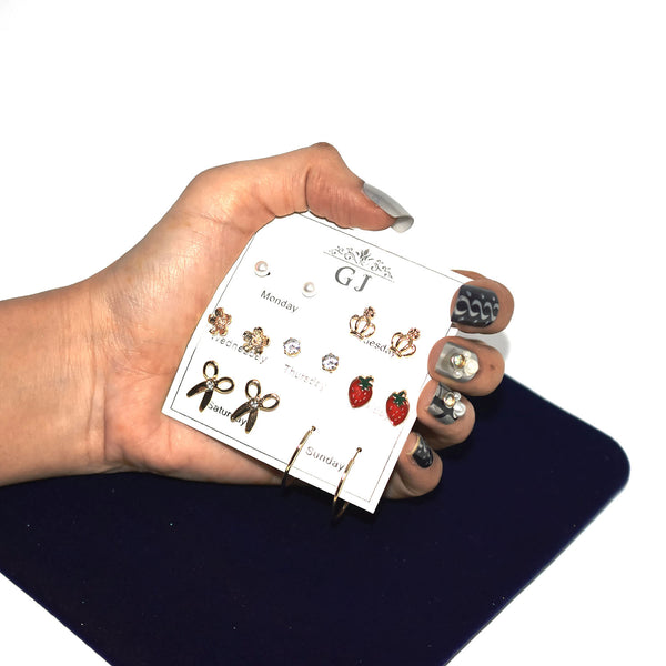 Fancy Stud Earrings 7pcs/set 2020 New Jewelry For Women fashion Jewellery