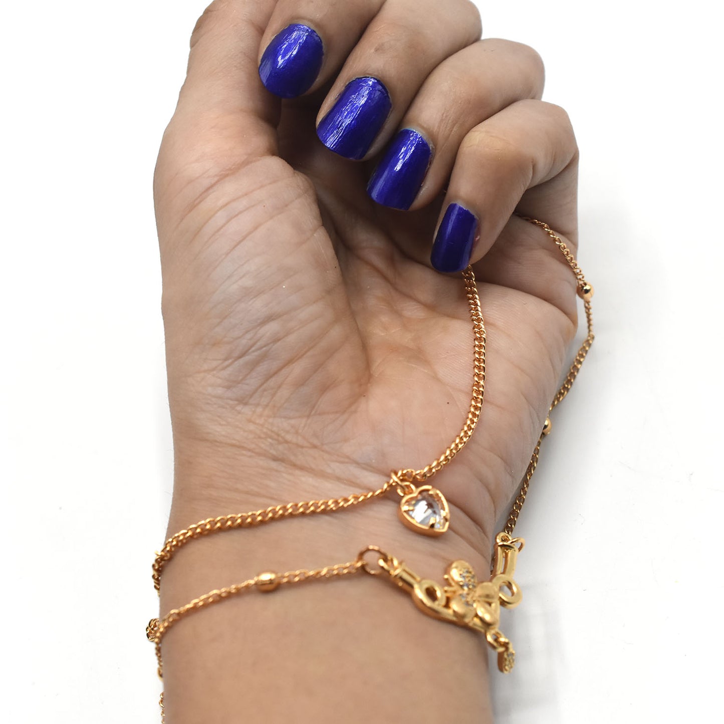 Shiny Girl Big Pendant Long Chain Necklace For Girls