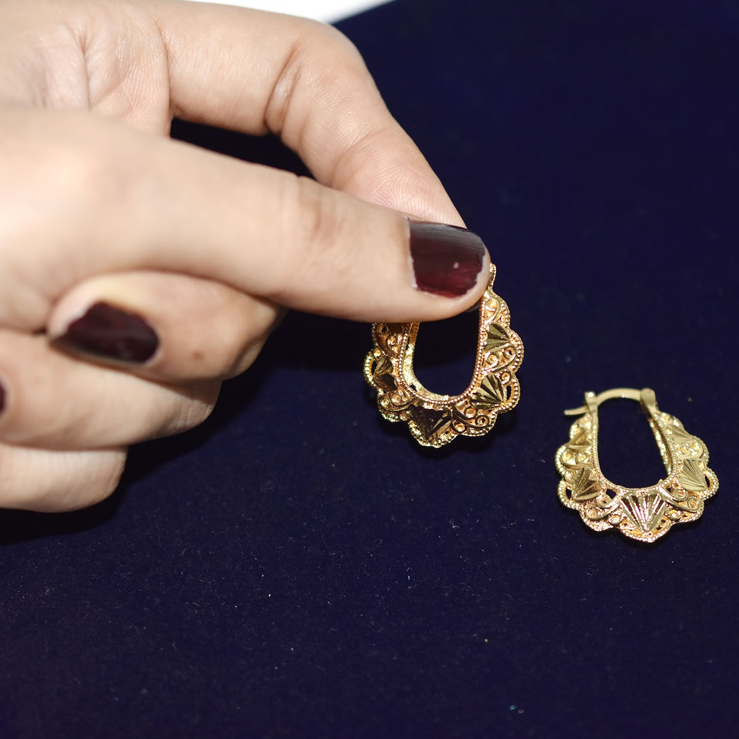 Gold Earrings Luxury sterling silver Crystal Earring For Women