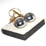 Crystal Stud Earrings Silver golden Color Ear Studs Women's Fine Jewelry  Birthday Gift