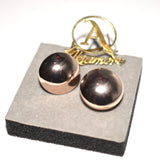 Crystal Stud Earrings Silver golden Color Ear Studs Women's Fine Jewelry  Birthday Gift