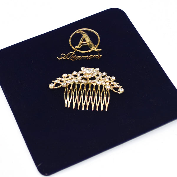 Golden Color Pearl For Women Accessories Hair Ornaments Jewelry