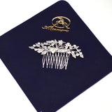 Silver Color Pearl Rhinestone Wedding Hair Bridal Headpiece