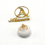 2020 New Fashion Simple Classic Circle Rings For Women Gold Silver Color Cubic Zirconia Wedding Fashion Jewelry Ring