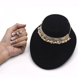 Wedding Prom Jewelry Crystal Rhinestone  Necklace & Earring Set