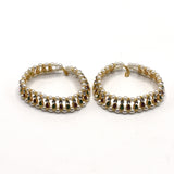 Fancy Golden and White Pearl and Multi Stone Anklets Food Jewellery For Women Fashion Jewellery plfrmga2h-4