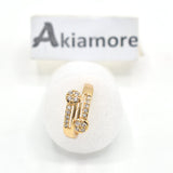 Fashion Golden Ring With Cubic Zircon Jewelry Ring Wedding Engagement Ring For Ladies fgfrgdf1n-1