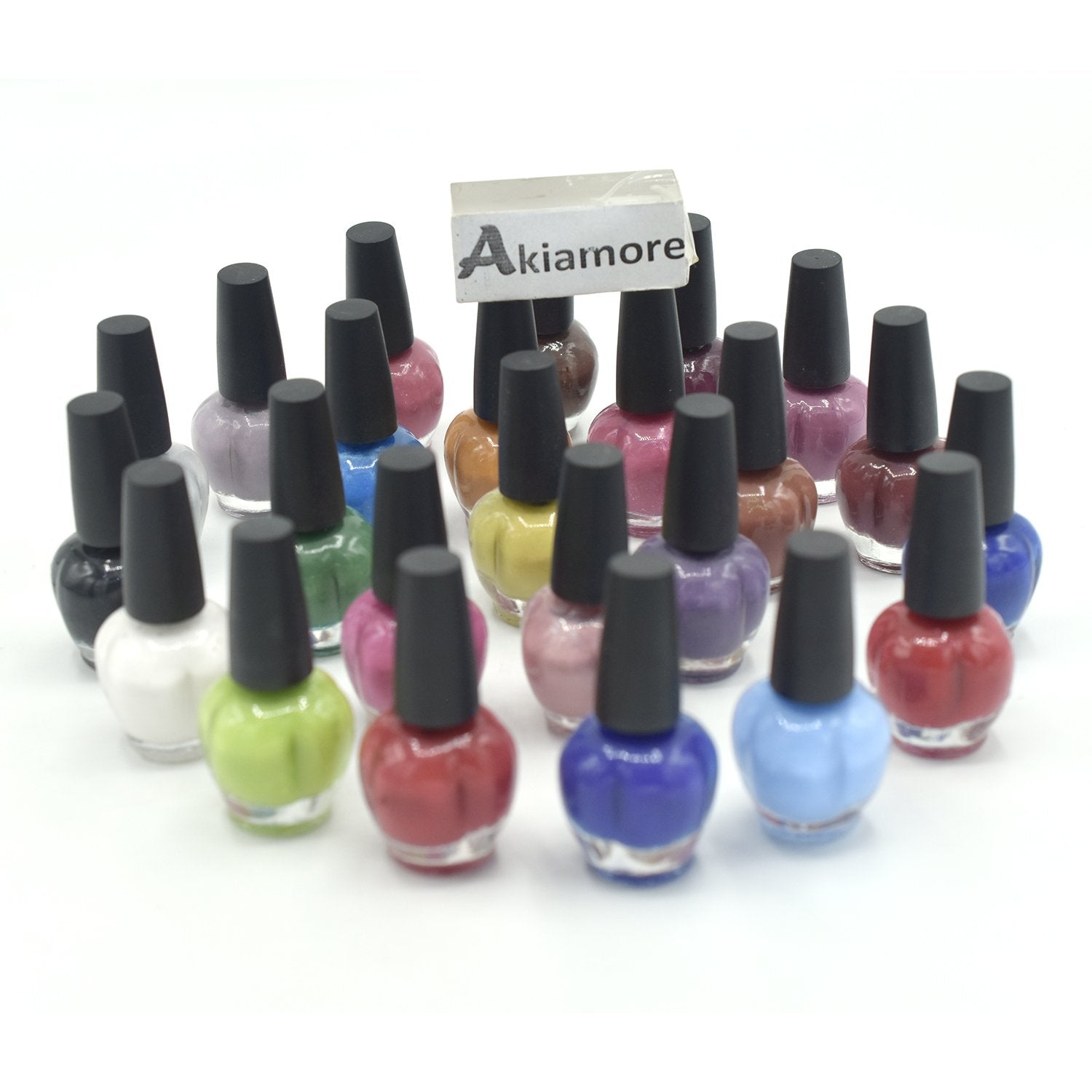 Nail Polish Multi colours Permanent Varnishes Pure Color Need Base top Manicure Paint Nails Polish nhfrmir1e-1